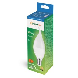 Led sijalica deco 8W E14 C38 6000K