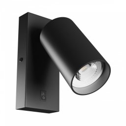 Zidna lampa Squala Variosa Switch GU10 crna