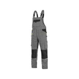 Canis Radne pantalone sa tregerima cxs stretch sivo-crne vel.52 ( 62939 )