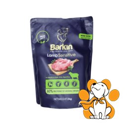Barkin High Premium Lamb Mini Adult 2kg, Hrana Za Male Pse Za Osetljiv Stomak