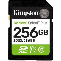 Kingston Canvas SelectPlus gen 3 SD mem.kart.256GB