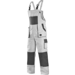 Canis Radne pantalone na tregere luxy robin belo-sive vel.56 ( 55239 )