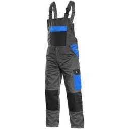 Canis Radne pantalone na tregere phoenix cronos sivo-plave, vel.52 ( 55114 )