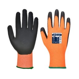 Portwest Rukavice vis-tex pu a625 narandžasto crne vel. m ( 55852 )