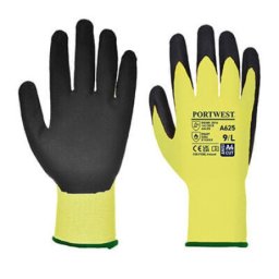Portwest Rukavice vis-tex pu a625 žuto crne vel. xl ( 58240 )