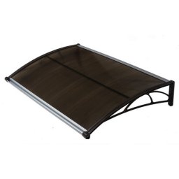 Gutta nadstrešnica za vrata 82x120cm smedja baza ploca 6mm bronza ( 999 )