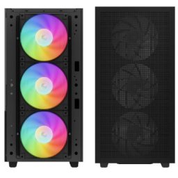 DeepCool CH560 DIGITAL ATX Kuciste, Dual Status Display, 3xLED 140mm +1x120mm, Staklena strana,USB-C
