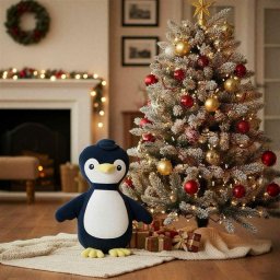 Ready Novogodišnji jastuk - Pingvin NG