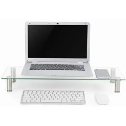 MS-TABLE-GM-01 Gembird postolje za monitor od kaljenog stakla 580x 210 x 90 mm