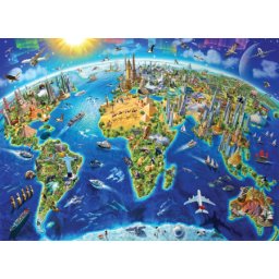 Anatolian Puzzle World Landmarks 4000 elemenata ( 152021 )