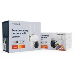 Gembird TSL-ODCAM-WRHD-01 Smart rotating outdoor wifi camera, 2K QHD TUYA