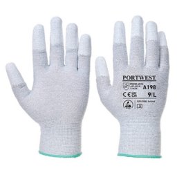 Portwest Rukavice a198 antistatik rukavice sa pu premazom na vrhovima prstiju, vel.xs ( 57500 )