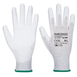 Portwest Rukavice a199 - antistatik sa pu dlanom, sive, vel.xl ( 63412 )