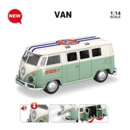 Ittl retro kombi vintage van 1:14 ( 651211 )
