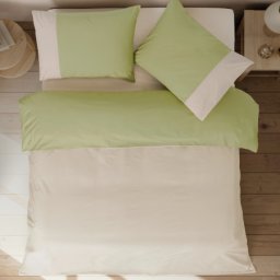 Dekordom Posteljina cb simple set bicolor single - green/merri bej ( 025570 )