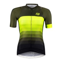 Force Dres ascent uni kratki rukav, zeleno-fluo l ( 900131411-L )