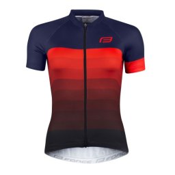 Force Dres ascent uni kratki rukav, plava-crvena m ( 900131401-M )