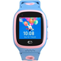 Canyon ZEFIR KW-49 E-SIM 4G GPS WiFi English learning, Pink&Blue Kids Watch ( CNE-KW49PB )