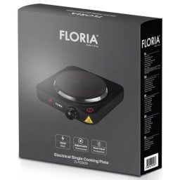 Električni rešo Zilan ZLN2806K/1000W/ringla 15cm/crna