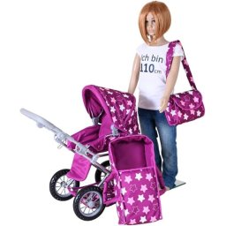 Knorrtoys kolica ruby star dark pink ( 631450 )