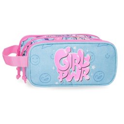 Movom Girl Power prazna pernica sa 3 pregrade - plava ( 30.747.41 )