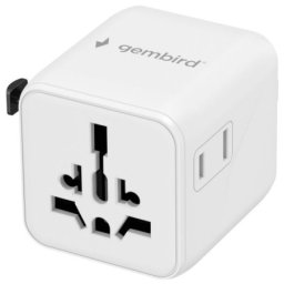 Gembird TPA-INT-01-W Univerzalni Travel adapter