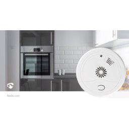 Nedis DTCTH10WT Alarm za toplotu Na baterije, 85db, ABS, Bela