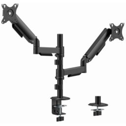 Gembird MA-DA2P-02 Podesivi dupli stoni drzac za monitor, tilt, 17-32 max.9kg