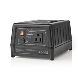 Nedis POCO102 Konvertor snage, 230V AC 50Hz, 270W, Euro, Black Omogucava upotrebu opreme iz SAD u Evropi