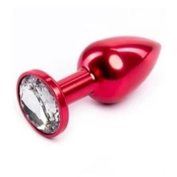 Metalni analni plug Crveni Veličina S