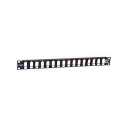 Patch panel modularni 19, 1U sa 24 slota za UTP module UKP-24-1U bez modula