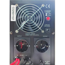 UPS-PSW-2000VA GMB LONG, cist sinusni pretvarac sa produzenom autonomijom 1400W-220V/24V