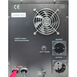 UPS-PSW-1500VA GMB LONG, cist sinusni pretvarac sa produzenom autonomijom 1050W-220V/12V