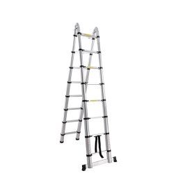 SuperStep Duple Aluminijumske Teleskopske Merdevine 2,8+2,8 XL