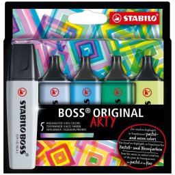 Text marker Stabilo Boss Arty set 1-5