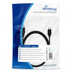 Mediarange kabl 3.0 USB-TYPE-C 1.8M black MRCS182 ( KABMR182/Z )