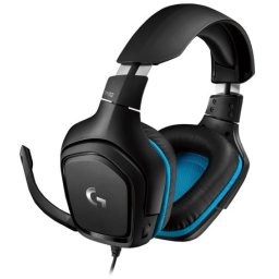 Logitech G432 7.1 surround sound gaming leatherette