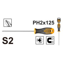Ingco odvijač Phillips ph2x125mm ( HS68PH2125 )