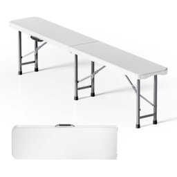 Alberg Klupa na sklapanje 180x30x43cm sa metalnom konstrukcijom ( AL-KL180 )