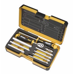 Set alata Felo XL-Strongbox R-GO M-Tec sa čegrtaljkom SW/MS 05781006 10 kom