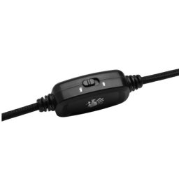 A4-G260P BLACK A4Tech Bloody gejmerske slusalice sa mikrofonom, 50mm/16ohm, USB za RGB, 3,5mm