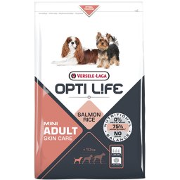 Opti Life hrana za pse Adult Skin Care Mini - Losos 2.5kg