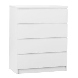 Komoda 4 fioke bela 2