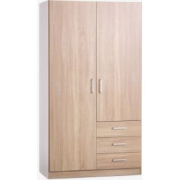 Ormar 97x176 cm kombinacija svetli hrast