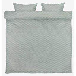 Set flanelske posteljine 200x220 cm pepeljasto zelena