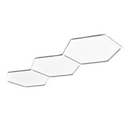 Led tube light 3 heads 6500K 128W tube: 440mm 16pcs, 100-110LM/W PF򟜬.5 CRI&#6531080 PC 242457