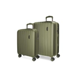 MOVOM WOOD set kofera 2/1 - tamno zelena