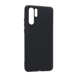 Futrola ultra tanki kolor za huawei p30 pro crna ( F69899 )