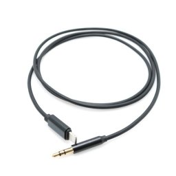 Usb data kabal iphone lightning na 3.5mm (aux) muski jh-023 crni ( U1710 )