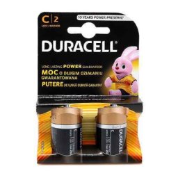 Duracell Baterija alkalna 1.5v c lr14 blister 2/1 ( BAT4504 )